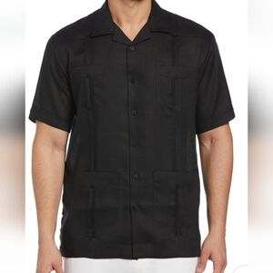 Cubavera men's short sleeve button up shirt Linen